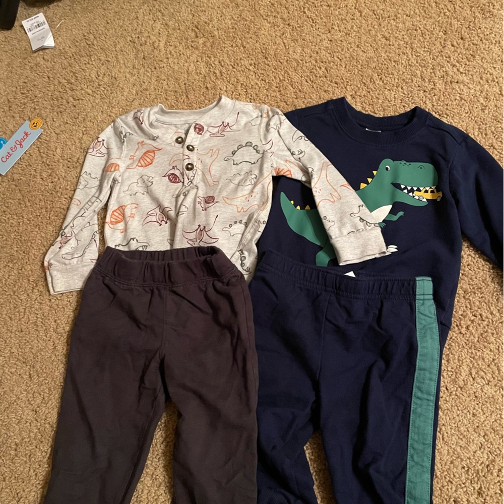 2 carters toddler boy outfits